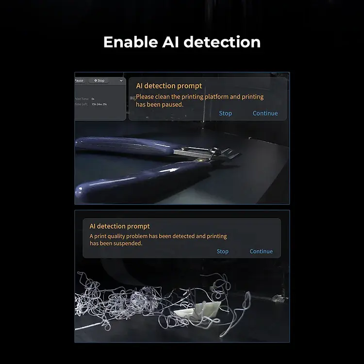 Creality- Official K1 AI Camera for K1/K1 Max 3D Printer, Easy to Install, 3D Printer Accessory Compatible with K1 Upgrades