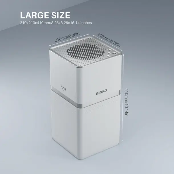 Elegoo Mars Mate Air Purifier with Activated Carbon Filter