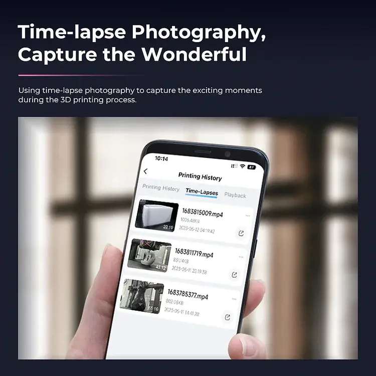 Creality Official Nebula Camera,Pad/Nebula Pad/Ender 3 V3 KE/CR 10 SE/Halot Mage pro,Night Vision, Time Lapse