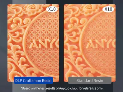 ANYCUBIC  DLP Craftsman Resin  multiple color,High Precision and Fast Curing Craftsman Resin for DLP LCD SLA 3D Printing