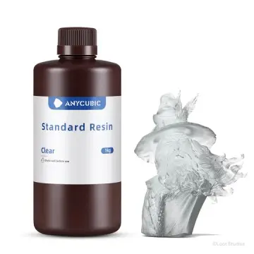 Anycubic Standard Resin 1kg: High Precision 3D Printing,High Precision & Rapid Photopolymer for 8K Capable