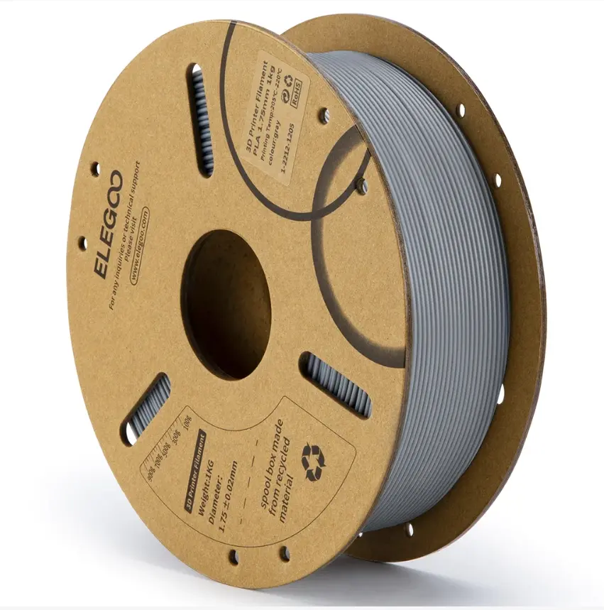 ELEGOO PLA Filament for Most FDM 3D Printers,Strong Layer Bonding ,Accurate & Consistent Dimension