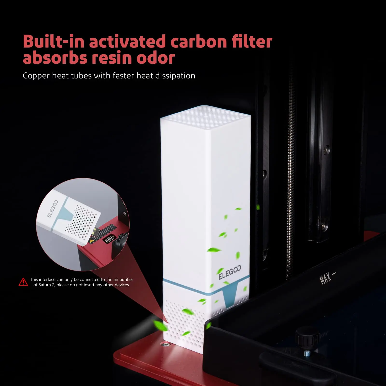 Saturn 2 8K Resin 3D Printer and ELEGOO Mercury XS Bundle Washing and Curing Station and ELEGOO 8K Standard Photopolymer Resin Grey 1000G