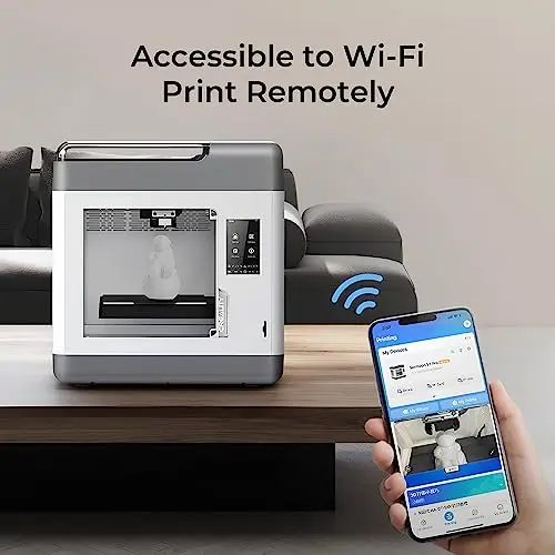 Creality Sermoon V1 Pro 3D Printer w/Built-in Camera, Smooth Printing w/Dual-Gear Direct Extruder,