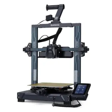 ELEGOO Neptune 4 3D Printer, 500mm/s High-Speed Fast FDM Printer with Klipper Firmware, Auto Leveling and Dual-Gear Direct Extruder, Easy Assembly for Beginners, 8.85x8.85x10.43 Inch Printing Size