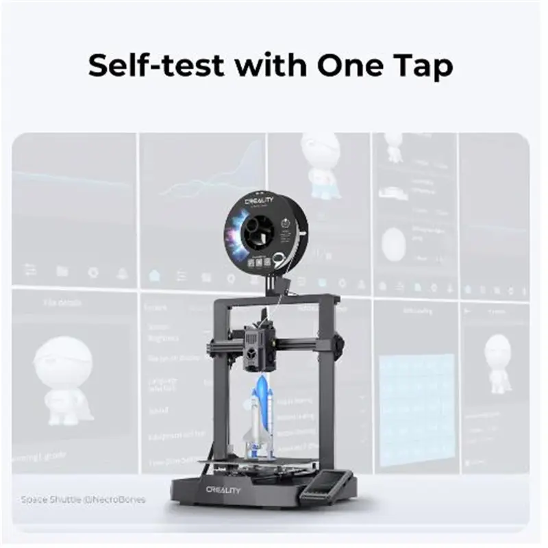 Official Creality Ender 3 V3 KE 3D Printer with CR Touch Auto Leveling and Printing Speed up to 500mm/s