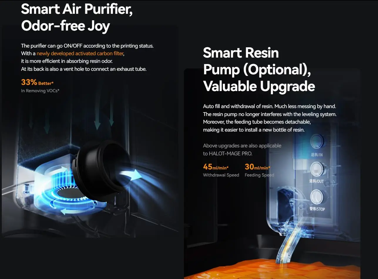 Creality HALOT-MAGE S 14K Resin 3D Printer