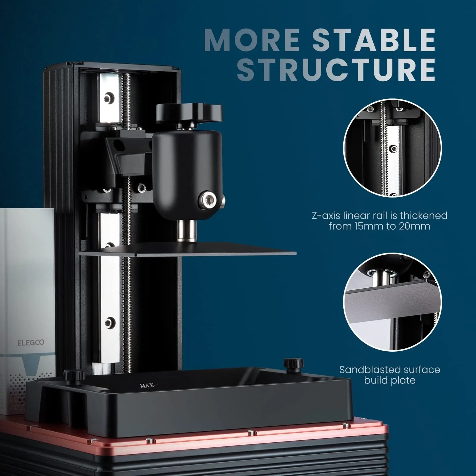 ELEGOO Mars 4 DLP with Ultra-Quiet Printing, 20000+ Hours Service Life, and Ultra-Low Operating Power  3D Printer