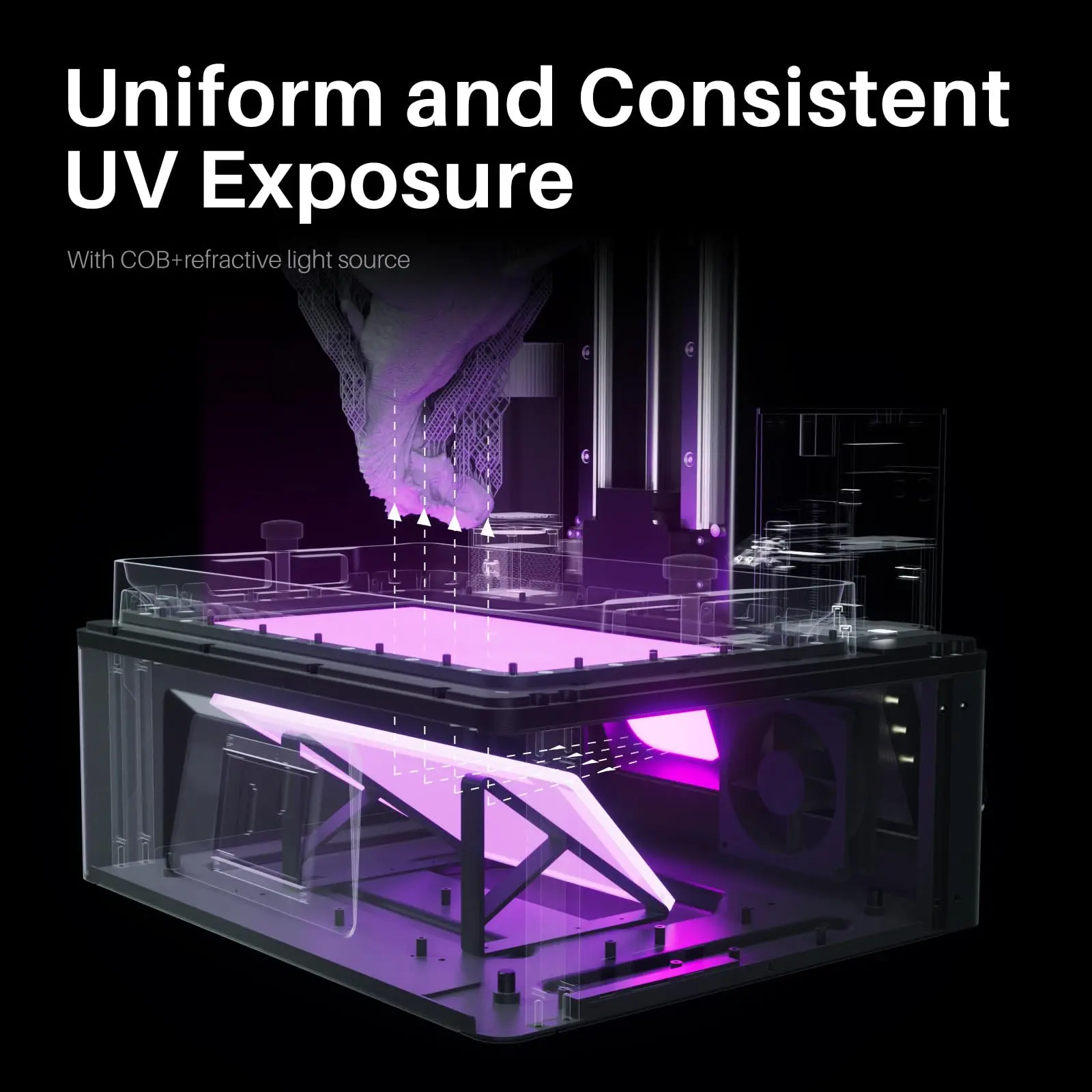 ELEGOO Jupiter SE Resin Large size MSLA with 12.8-inch 6K Monochrome LCD 3D Printer