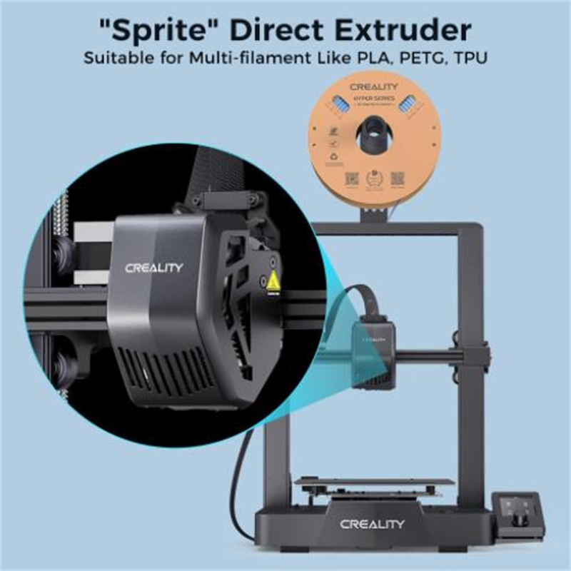 Official Creality Ender 3 V3 KE 3D Printer with CR Touch Auto Leveling and Printing Speed up to 500mm/s