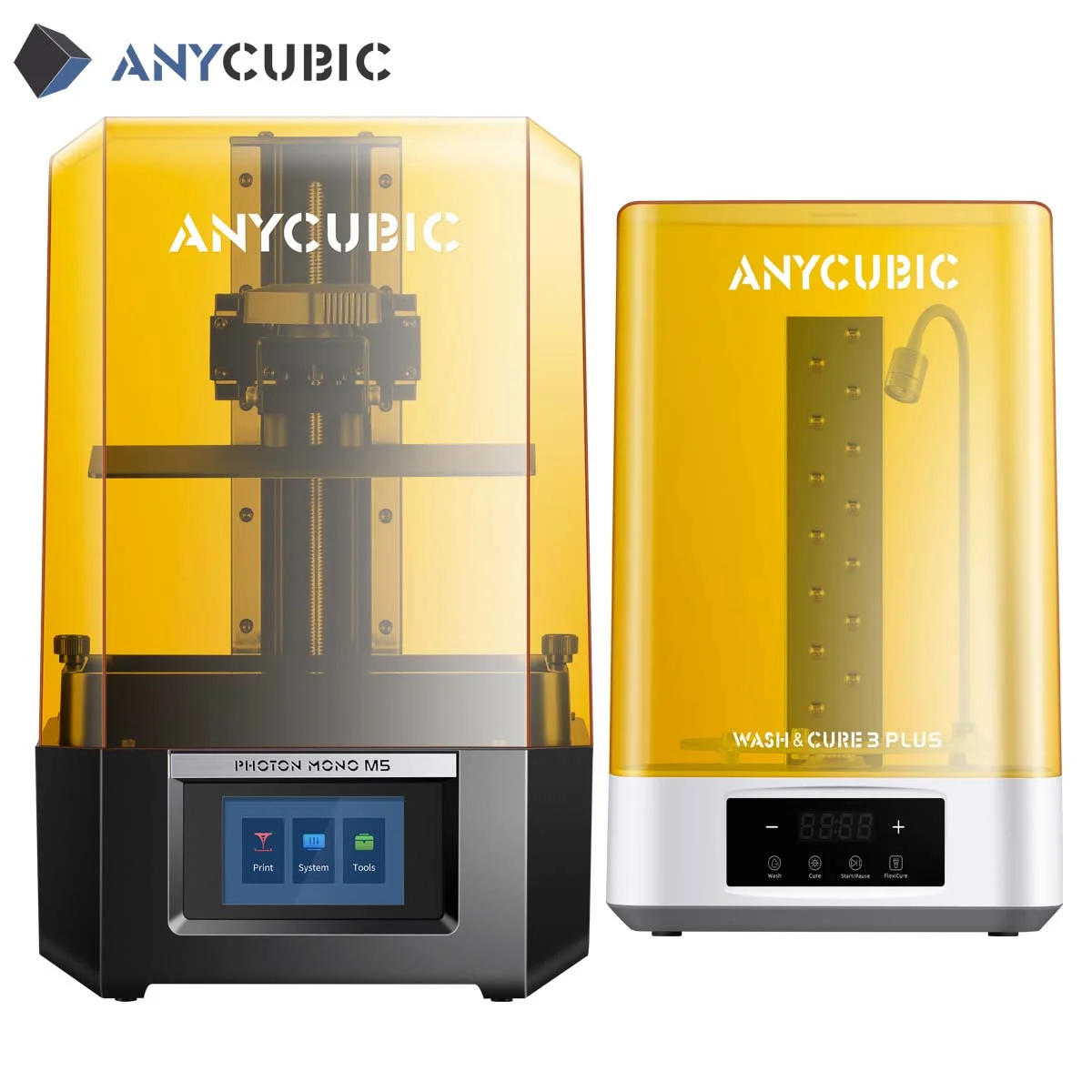 Anycubic Photon Mono M5 Printing Size of 7.87'' x 8.58'' x 4.84'' 12K Resin 3D Printer with 10.1'' HD Monochrome Screen