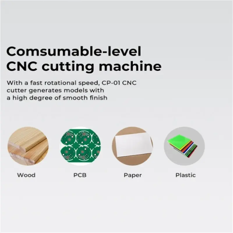 Official Creality CP-01 3-in-1 3D Printer/Laser Engraver/CNC Cutting Function, 200x200x200mm Build Volume