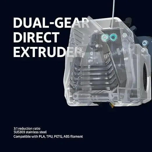 ELEGOO Dual-Gear Direct Extruder Kit for Neptune 4 Plus/4 Max