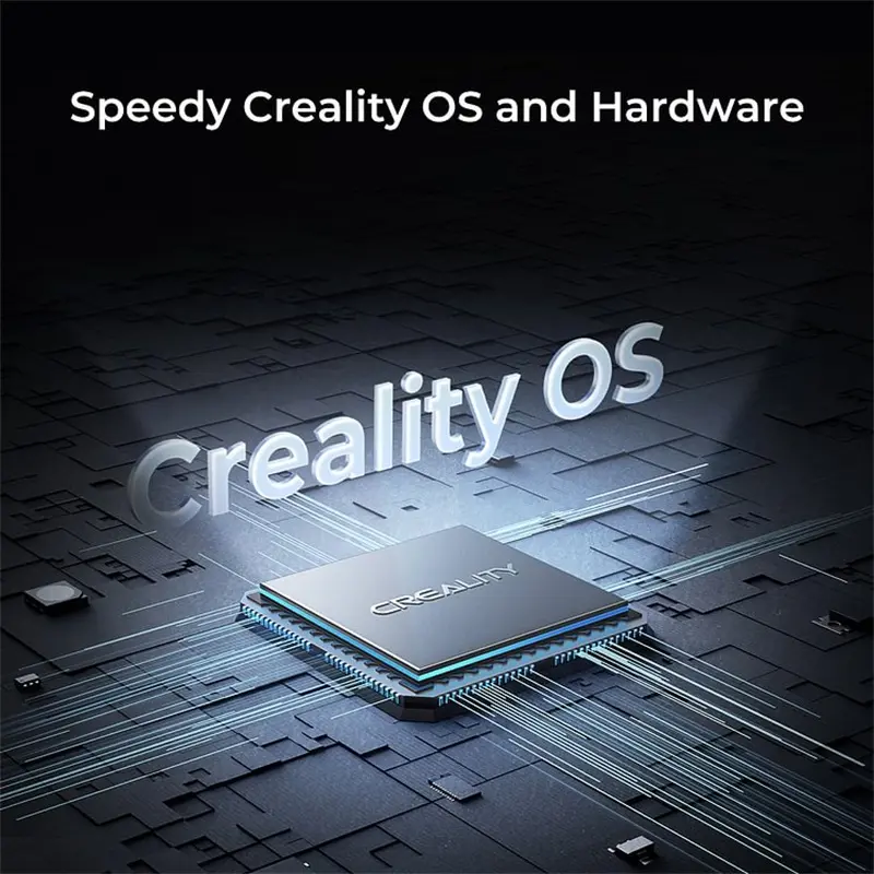 Official Creality K1 High-Speed 3D Printer with 600 mm/s Printing Spees and No Nozzle Clogs, 220*220*250mm Build Volume