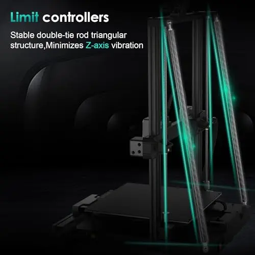 Artillery Sidewinder X4 Pro 3D Printer, Resonance Compensation,FDM WiFi Printer with Auto Leveling Resonance Compensation