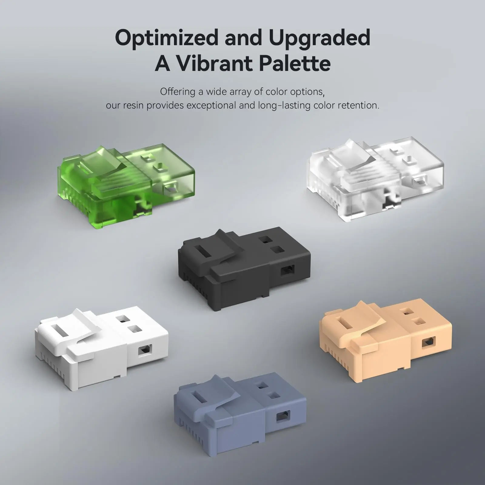 ANYCUBIC ABS-Like Resin Pro 2,Wide Compatibility for All LCD Resin 3D Printers,High Precision,1kg multipel color