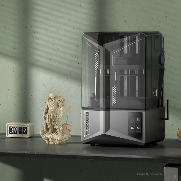 2024 New ELEGOO Saturn 4 Ultra 12K Auto Leveling Power-Loss Resume Printing