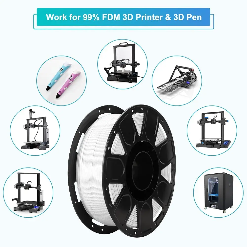 Wholesale Creality Ender 1.75mm PLA Filament 3D Printing Filament 1kg No-Tangling for All FDM 3D Printer