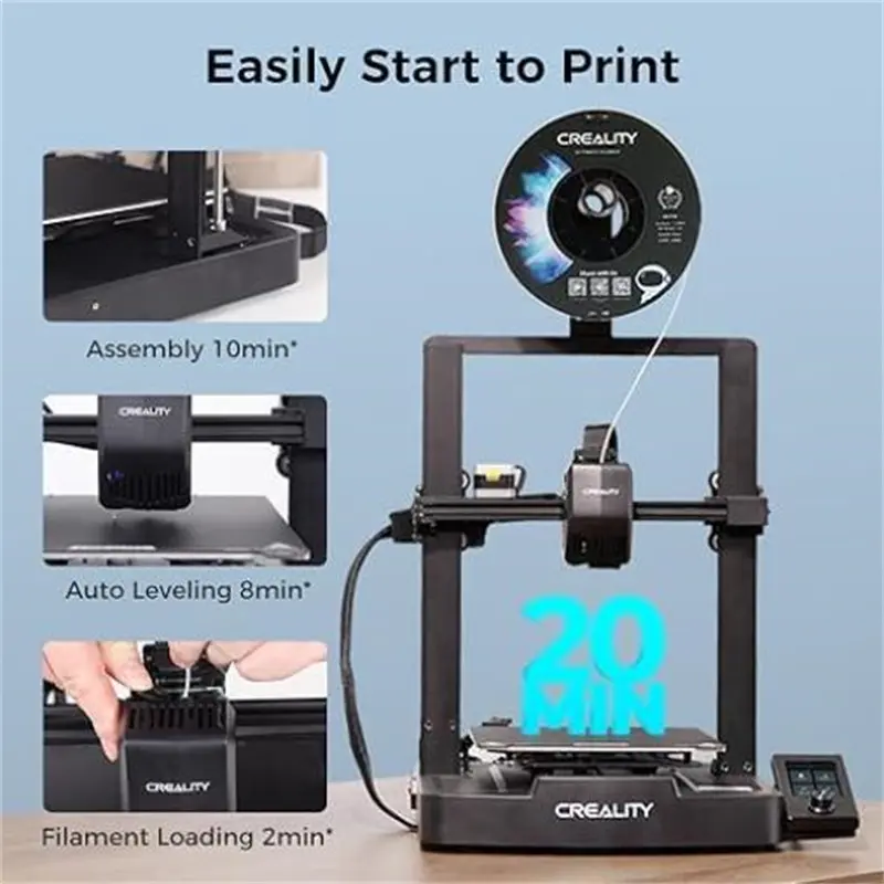 Official Creality Ender 3 V3 KE 3D Printer with CR Touch Auto Leveling and Printing Speed up to 500mm/s