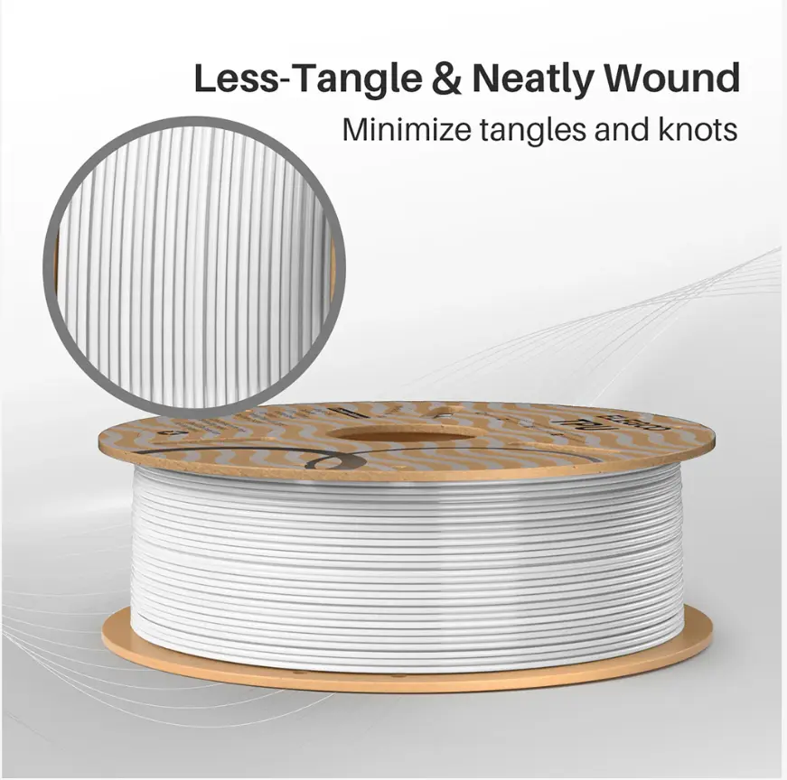 ELEGOO TPU Filament  1.75mm Colored 1KG Tougher and Stronger  ,High Reliability ,95A Soft 3D Printer Filament,