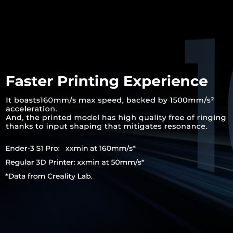 Official Creality Ender 3 S1 Pro 3D Printer High-Temp Nozzle Sprite Full Metal Extruder with CR Touch Auto Leveling Size