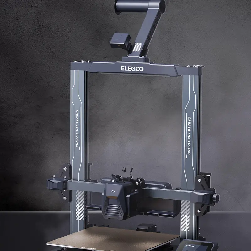ELEGOO Neptune 4 Pro FDM 3D Printer, 500mm/s High Speed FDM Printer, 8.85x8.85x10.43 Inch Printing Size